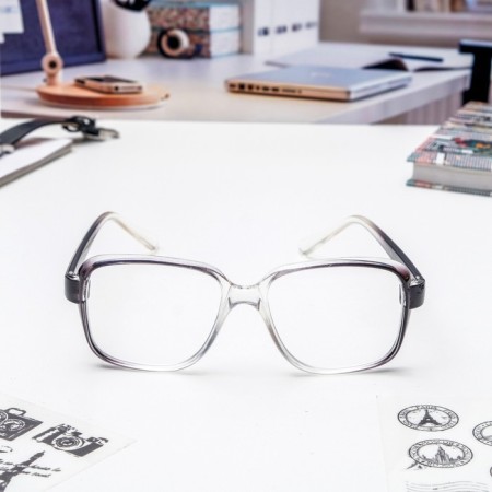 Ready glasses east 868 Gray (grandfathers), color mix, +3-9