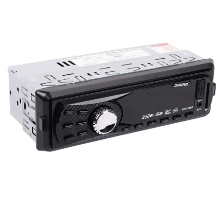 Автомагнитола Digma DCR-220R 1DIN, 4 x 45 Вт, USB, SD, AUX-3