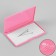 Magnetic needle, 11 × 6.5 cm, bright pink color