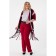 Cardigan female, size 56, burgundy color