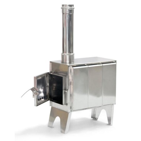 Mobile oven "Tourist", chimney d = 80 mm