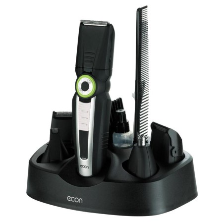 Set for haircuts and shaving ECON ECO-BCS02, 3W, AKB, 6 nozzles, 2-20 mm, cord 1.7 m