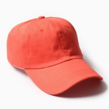 Women's cap monophonic minku, central orange, river 58