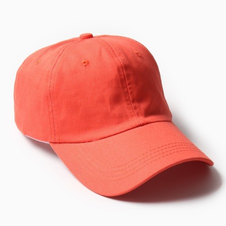 Women's cap monophonic minku, central orange, river 58