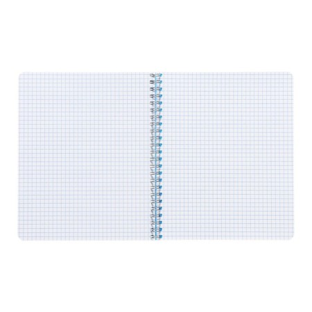 Notebook on the crest A5 96 sheets in the Calligrata cage is blue, plastic cover, offset unit-1