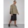 Jeaning jacket men's, size 52, khaki color