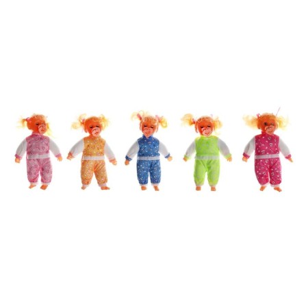 Soft doll "Girl", speaking, with a nipple, 4 sounds, color mix-1