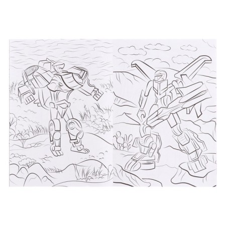 Cool coloring "Machines-robots", 24 pages-4