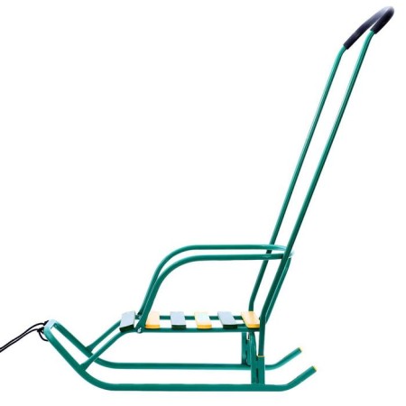 Sled "breeze 6", green color-1