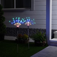 Garden lamp on the solar battery 
