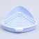 Corner toilet for rabbits and ferrets "Pijon", 24 x 18 x 11 cm, blue