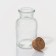 A set of glass jars for spices with a cork lid "Parfa", 40 ml, 4 × 6.6 cm, 12 pcs