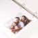 Photo album on 50 magnetic sheets 23x28 cm, on the rings "Portfolio Blanc"