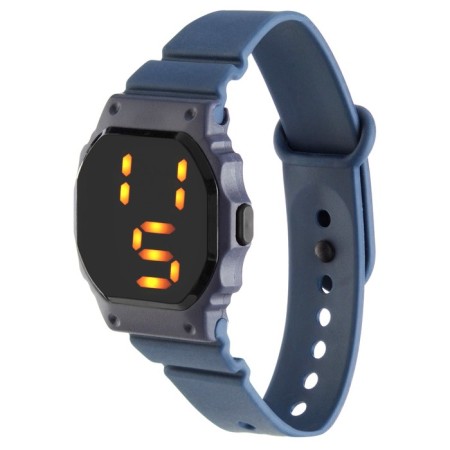 Electronic watch watches with silicone strap, moisture -proof-1
