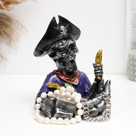 An ashtray-stand for the little things "Pirate with outstretched hand" 10x12x18cm