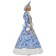 The carnival costume "Snow Maiden is the merchant", the color is blue, p. 52-54