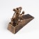 Stopper door cast iron "mouse" Golden Patina 11x4x14 cm