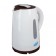 Electric kettle “Tom-1”, plastic, 1.7 l, 1850 watts, white-brown