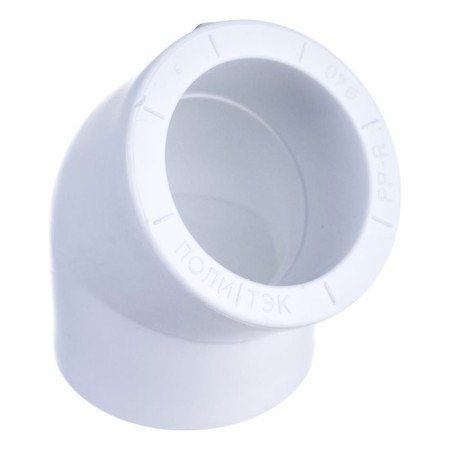 Sugnar "Politek", polypropylene, d = 40 mm, 45 °-1