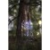 Garland “thread” 1 m dew with a cork, IP20, silver thread, 10 LED, white glow, lr44x3