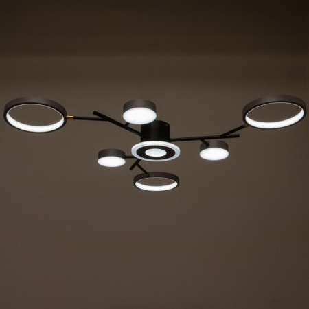 Causteen with PDD 2300/7GR LED 150W 3000-6000K gray 75x75x9 cm Bayerlux-3