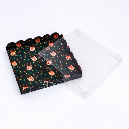 Bearbox "New Year Emerald", 21 x 21 x 3 cm-6