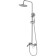 Shower system FMARK FM2407, tropical shower, shower, mixer, brass, chrome