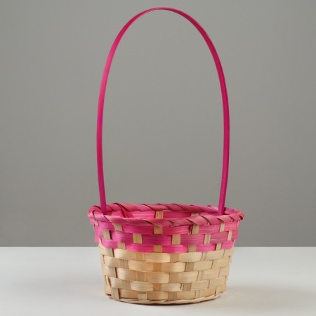 Camping set, 27x21x10/38 cm, 24x19x10/36 cm, 22x18x10/34 cm, 3 pcs, pink, bamboo-2