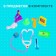 Set of Doctor "Hospital", 8 items, mix