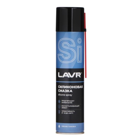 Silicone lubricant Lavr Silicon Grease, 400 ml, Aerosol LN1543-3