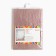 Tergalet curtain 135x260 cm - 2pcs, pink, 100% polyester