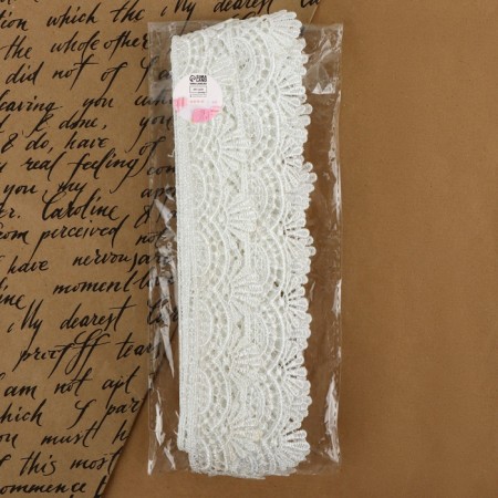 Lace Hypure, 40 mm × 9 ± 0.5 m, white color-2