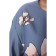 Female blouse, size 50, gray color