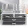 Organizer Casket Plastic 4 Transparent boxes 18.5x14.5x24 cm