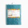 Tergalet curtain 135x260 cm - 2pcs, blue, 100% polyester