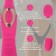 Vibrator bilateral oka-hoods, 14 modes, 22 × 4 cm, Soft silicone, pink