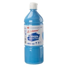 Gouache in a bottle of 1000 ml, ZHK 