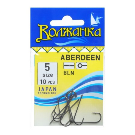 Hooks "Volzhanka" Aberdeen No. 5, 10 pcs