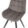 Dining stool Polini Home Verona SM, color gray-black