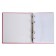 Notebook on 4 rings A5, 120 sheets in the cage "Pink. Metallic", boumvinyl cover, offset unit