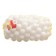 Balls for a dry pool with a pattern, ball diameter 7.5 cm, set 150 pieces, white color