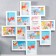 Multi-chamber collage in 12 photos 10x15 cm, white