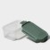Lock & Ok food container 1.1 l, 18.6 × 12.2 × 8.1 cm, transparent, green cover