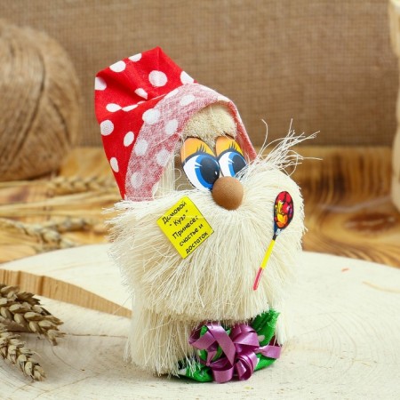 The amulet "Brouse with a spoon", 12 cm, mix-5