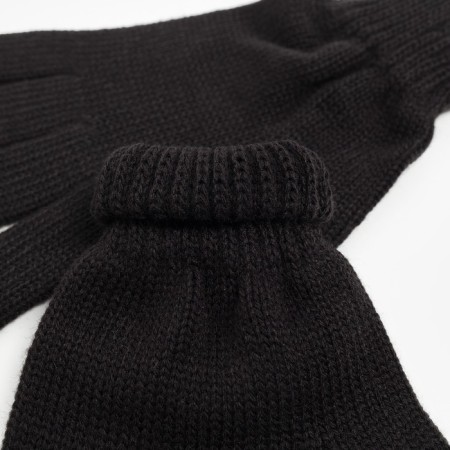 Gloves female color black, size 18-2