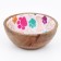 Wooden bowl with a pattern inside 250 ml