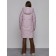 Coat insulated winter female, size 46, purple color