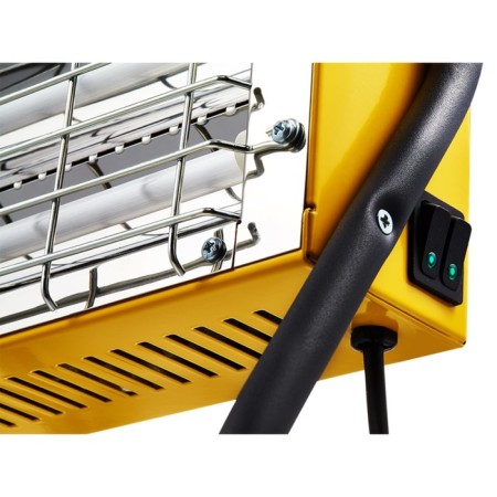 Ballu Bih-LM-1.5-R heater, infrared, 1.5 kW, up to 25 m², yellow-2