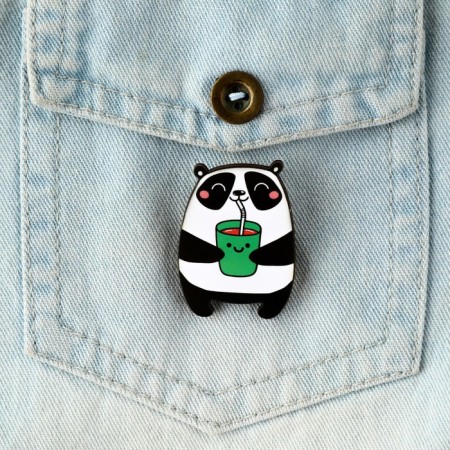 Icon in the box "Panda" 5 x 4 cm-4