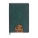 Dated diary 2025, A5, 176 sheets, Hong Kong, solid cover, pancake embossing, with liesse, block 80 g/m2, green